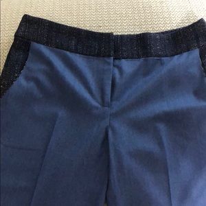 Women’s Cropped Blue Billy Reid pants